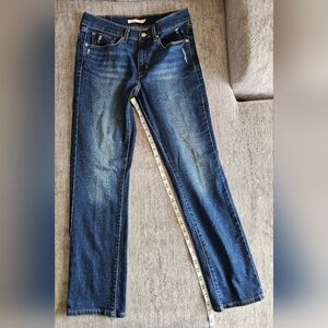 Levi's Distressed Classic Straight Leg Jeans Size 10